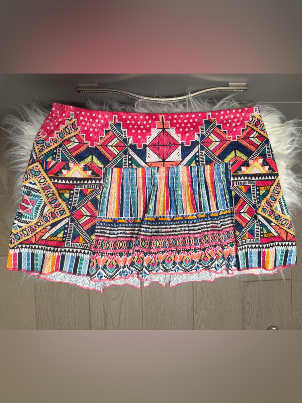 Lucky in Love Hot Pink Active Tennis skirt